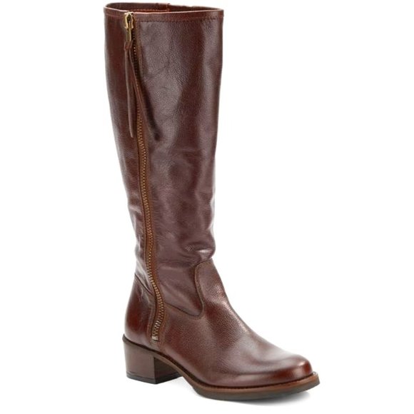 Lucky Brand Shoes - Lucky Brand Hyperr Wide Calf Brown Riding Boot 6.5